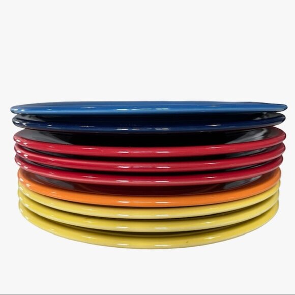 Color Chart Homer Laughlin Fiestaware Colors Plate Vintage - Main Image